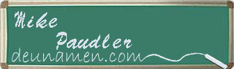 Mike Paudler Visitenkarte